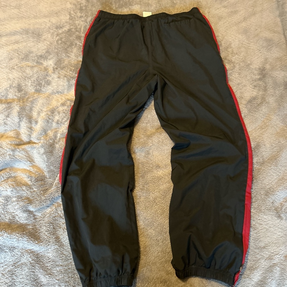 Reebok baggy vintage red and black track pants - Picture 2 of 5